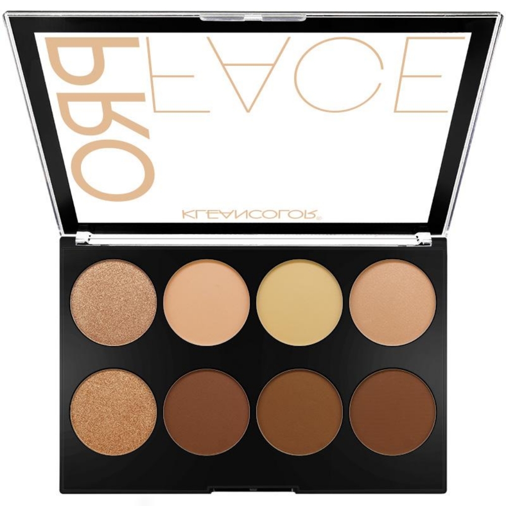 Kleancolor highlight & contour palette.